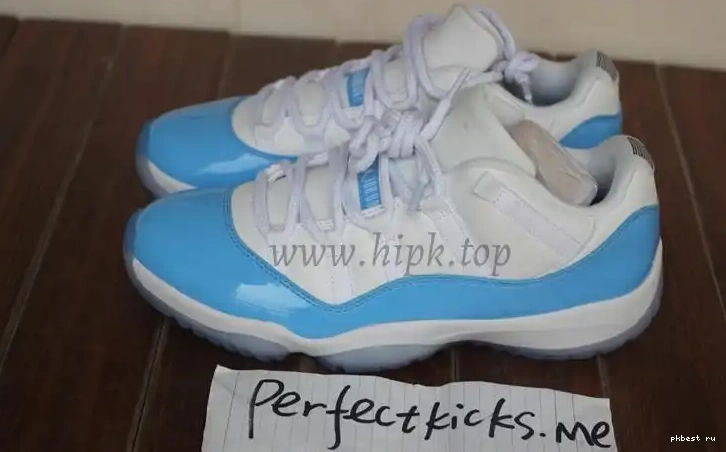 Low Air Authentic Jordan 11 Columbia 0613